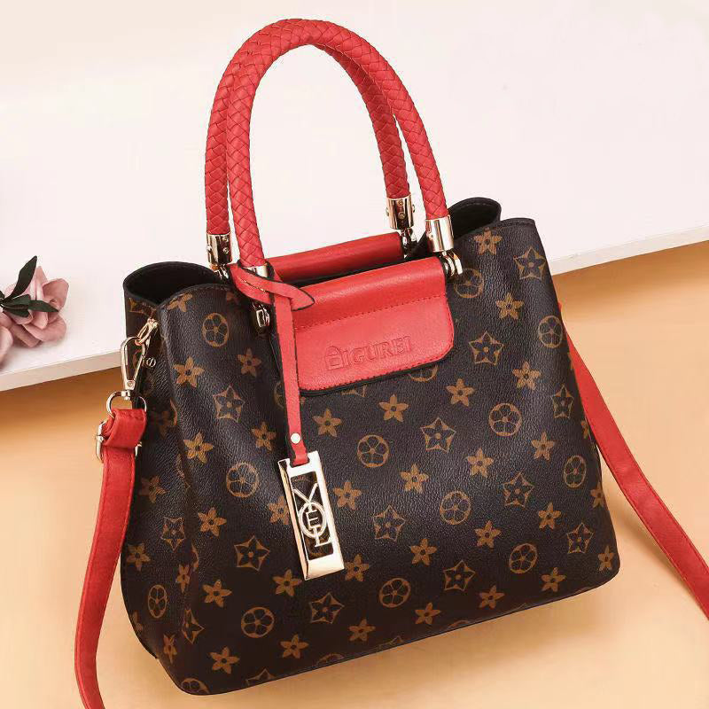 Versatile Fashion One-Shoulder Crossbody Bag Large Capacity Women's Multi-layer Handbag
